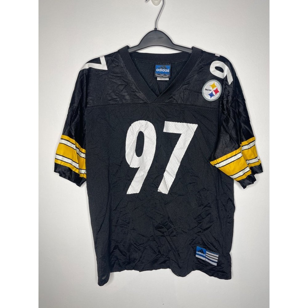 Adidas NFL Pittsburgh Steelers Jersey 97 Bell in Black Size L